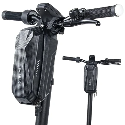 Imagen de Faireach Bolsa de Manillar Scooter, Tubo Scooter Almacenamiento a Prueba Agua para Xiaomi MI Mijia M365 Sedway Ninebot E ES1 / ES2 ES3 ES4