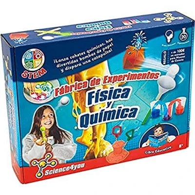 Imagen de Science4you Fábrica de Experimentos Quimica Y Fisica, Multicolor, Mittel (605237)