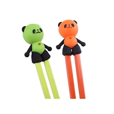 Imagen de Lachineuse Juego de 2 Pares Palillos Aprendizaje, diseño Oso Panda