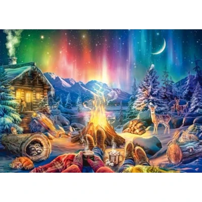 Imagen de Schmidt Spiele 59787 Puzzle (1000 Piezas), diseño de fogatas, Multicolor (CSG59787)