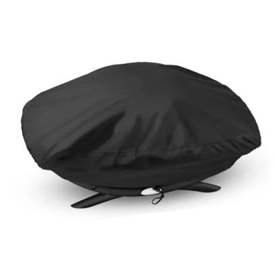 Imagen de onlyfire Cubierta de la Parrilla Funda para Barbacoa Gas del bebé Weber Q, Q200 Q220 y Q2000, Negro