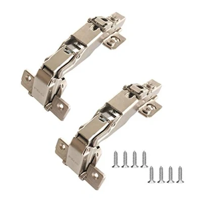 Imagen de HAFELE 165 Grado Bisagras Automática con Amortiguación Integrada Bisagra Cierre Automático para Puerta de Empotrado Mueble Armario Cocina Totalmente Solapado Alemania Marca Juego 2
