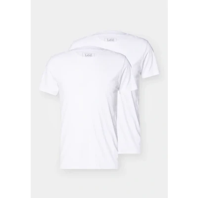 Imagen de Lee TWIN CREW 2 PACK Camiseta básica, Hombre, Talla: XXL, White