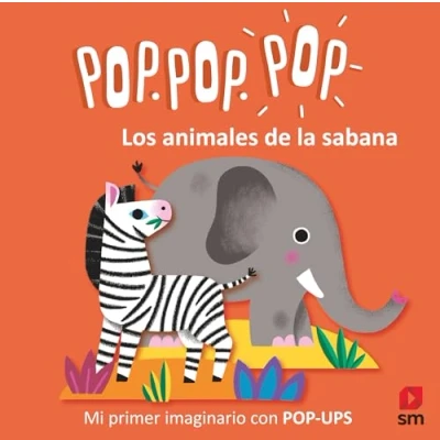 Imagen de Los animales de la sabana (Pop pop Mi imaginario con up)