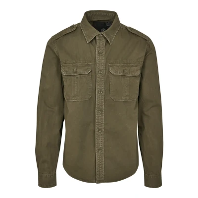 Imagen de Brandit Vintage Camisa, Hombre, Talla: 4XL, Olive