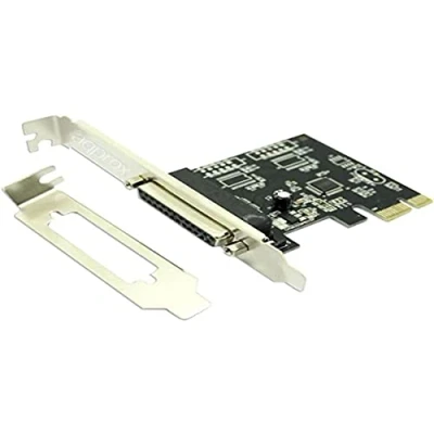 Imagen de Approx APPPCIE1P Tarjeta PCI E de un Puerto Paralelo, Color Plateado y Verde