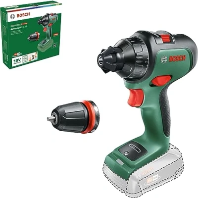 Imagen de Bosch taladro/atornillador a batería AdvancedDrill 18 (sin batería, sistema de voltios, en caja cartón)