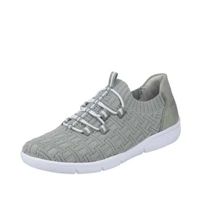 Imagen de Rieker L7463, Zapatillas Mujer, Verde, 39 EU