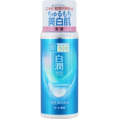 Imagen de Skin lab [Quasi Drugs] HakuJun Medicated whitening Emulsion High Purity arbutin x Vitamin C Wakan Pearl Barley Extract Combination 140mL