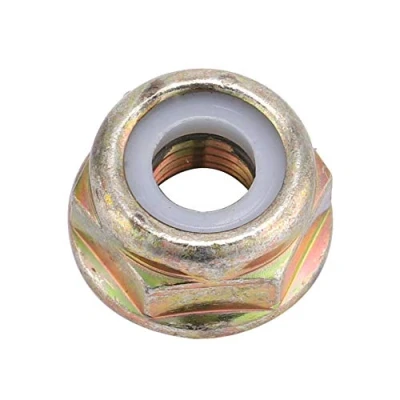 Imagen de tuerca de la cuchilla cortadora, rosca izquierda, M10x1.25 Universal mano izquierda hoja reemplazos desbrozadora recortadora Accesorios