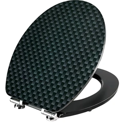 Imagen de Cornat KSDSC319 Tapa WC, diseño carbon
