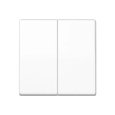 Imagen de Tecla doble AS, color blanco alpino (referencia: JUNG AS591 5BFWW)