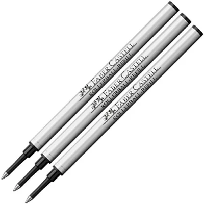 Imagen de Mina de repuesto tinta roller Basic Faber Castell 148712, 3er Pack, 1