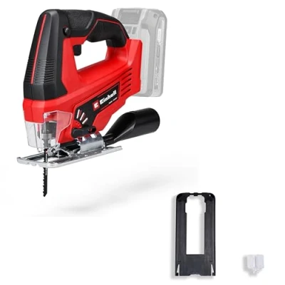 Imagen de Einhell sierra de calar a batería TC JS 18 Li Solo Power X Change. Litio Ion, V, incl. hoja calidad KWB para madera, carrera pendular conmutable. No incluye cargador ni