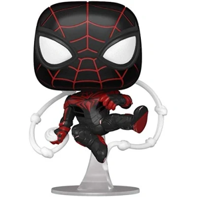Imagen de Funko Pop! Games: Miles Morales Advanced Tech Suit Spider man Game Figura de Vinilo Coleccionable Idea Regalo Mercancia Oficial Juguetes para Niños y Adultos