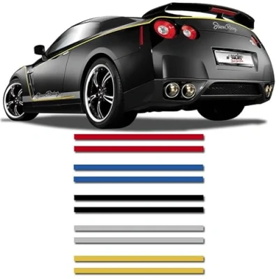 Imagen de AutoStyle SY C2729 Cinta adhesiva 2+2mm plata TPE (elastómero termoplástico)