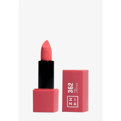 Imagen de 3INA MAKEUP The Lipstick 362 (mini) Labial Rosa Cremoso Barra de Labios Mate con Vitamina E y Manteca Karité Alta Pigmentación Olor a Vainilla Tamaño Viaje Vegan Cruelty Free