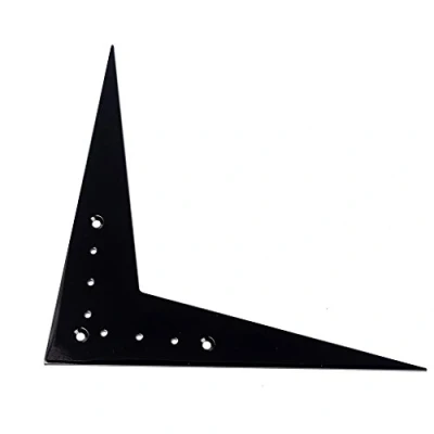 Imagen de Alnicov Gran 6 String Flying V Style Guitar Bridge Tailpiece Compatible para Parts Accesorios (negro)