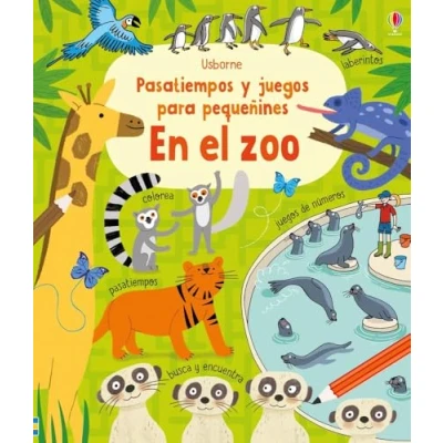 Imagen de En el zoo (Pasatiempos y juegos para pequeñines)