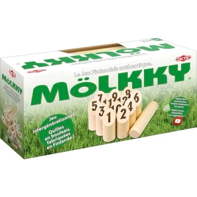 Imagen de Mölkky 53656 Juego de lanzamiento Bolos finlandaises Midi