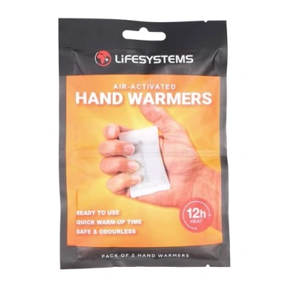 Imagen de Lifesystems Calentadores de Manos activados por Aire, hasta 12 Horas Calor, Paquete 6 Pares, Color Blanco