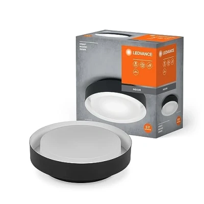 Imagen de LEDVANCE Deckenleuchte LED ORBIS MADRID 29cm 2xE27, schwarz
