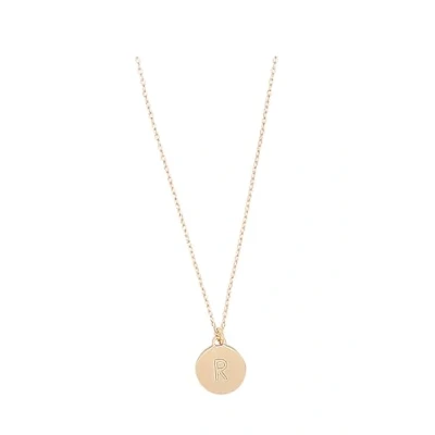 Imagen de Kate Spade New York Minicolgante Con Inicial R, Dorado