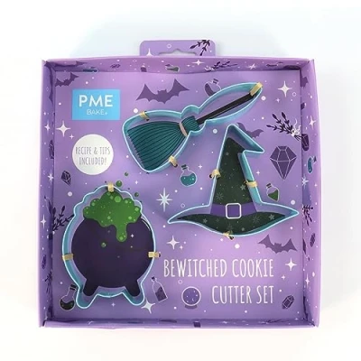 Imagen de PME Set de cortadores galletas Bruja