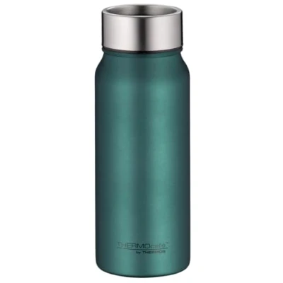 Imagen de THERMOcafé by THERMOS TC DRINKING MUG Green mat 0,50 l, taza térmica de acero inoxidable, café para llevar, a prueba fugas, 9 horas caliente 18 frío, apto lavavajillas, sin BPA