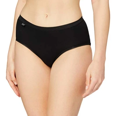 Imagen de Sloggi, Basic+ Midi, Slip Mujer, Negro (Black), 44