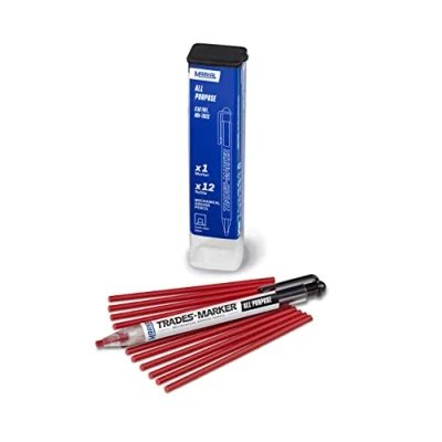 Imagen de Markal 96132 trades marker Starter Pack, rojo