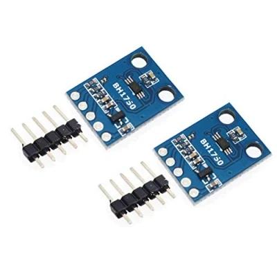 Imagen de TECNOIOT 2pcs GY 302 BH1750 BH1750FVI Light Intensity Illumination Module Módulo del Sensor de Intensidad luz Digital para AVR 3V 5V