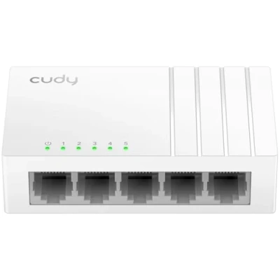 Imagen de Cudy GS105U Conmutador Gigabit Ethernet 5 Puertos con Conector De Alimentación USB C, Divisor Escritorio, Carcasa Plástico, Interruptor Sin Blindaje, Plug &amp; Play