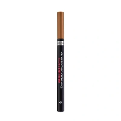 Imagen de L&#039;Oreal Paris Make up Designer Micro Tatouage eyeliner de cejas tono 103, Dark Blonde