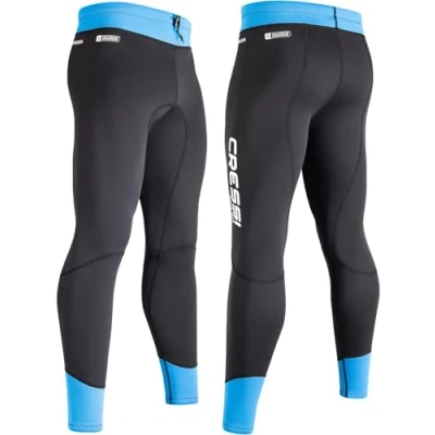 Imagen de CRESSI Guardian Pants Pantalón de Neopreno 2 mm, Men&#039;s, Negro/Azul, S/2