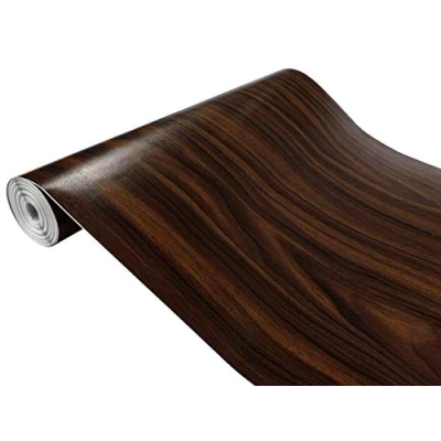 Imagen de DecoMeister Vinilo Imitacion de Madera Nogal Papel Adhesivo Para Muebles Autoadhesivo Lámina Decorativa Cocina Pared Puertas Forrar En Rollo Aspecto 45 x 490 cm