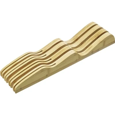 Imagen de Westmark Cuchillero para cajones práctico almacenamiento de cuchillos con diseño estilizado, organizador ideal, hasta 7 cocina 25 cm bambú