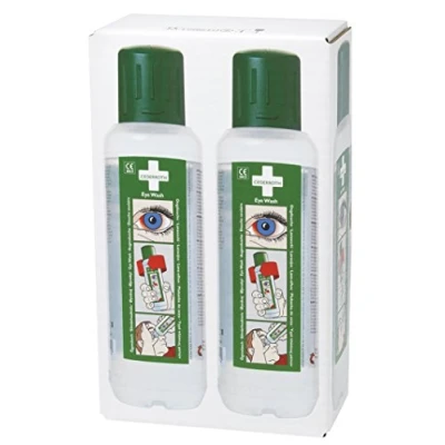 Imagen de Cederroth Lavaojos, 500 ml, para rellenar, 2 unidades