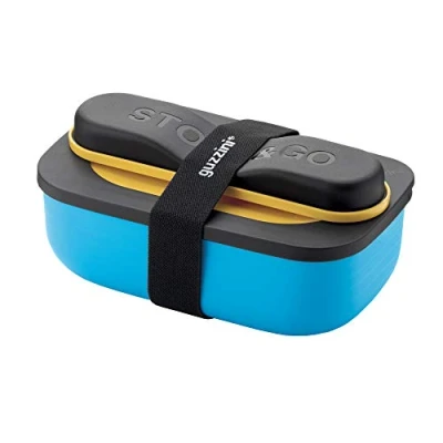 Imagen de Guzzini Tienda On The Go Lunchbox, Acero Inoxidable Polipropileno, Multicolor, 02