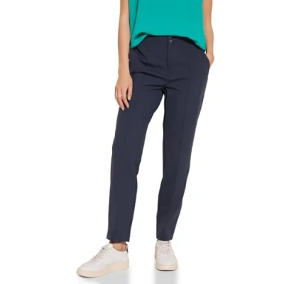 Imagen de Street One Chino Technostretch HW, Women&#039;s, Azul Intenso, 38W x 30L