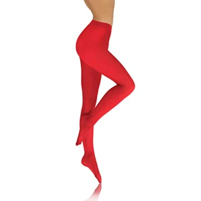 Imagen de Sesto Senso Medias Mujer Opaco 70 Den Microfibra 3 M Rojo