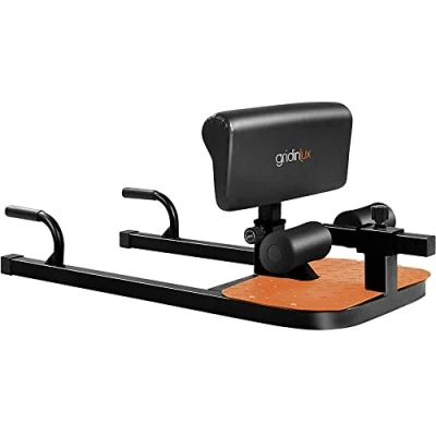Imagen de Gridinlux Máquina Sentadillas Trainer Crouch Entrenamiento Fitness 6 en 1 Sentadillas, Abdominales y Flexiones Extra Acolchado Gimnasio casa