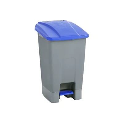 Imagen de Maya 04309 Papelera con Pedal y Ruedas, 70 L