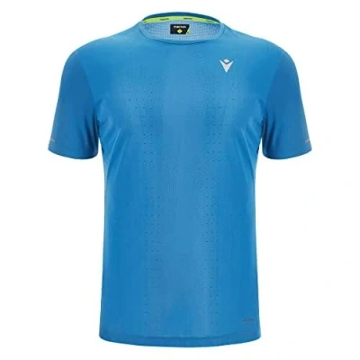 Imagen de Macron Run Prime Scd Clifton Camiseta Print Paris Blue SS Man, Hombres, Turquesa, M