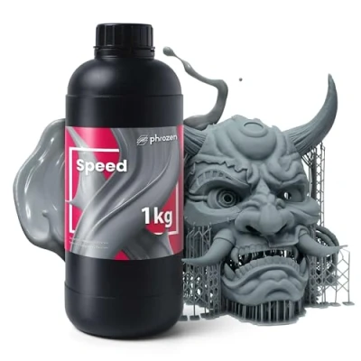 Imagen de Phrozen Speed Resin Resina de Impresión 3D Alta Precisión, Hasta 8 Veces Más Rápida UV 405 nm para Impresoras LCD/DLP/SLA (1kg)