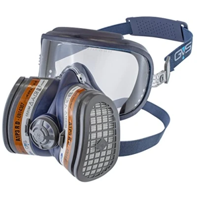 Imagen de GVS SPR444 Semimáscara Elipse Integra con filtros A1P3 para gases orgánicos y partículas, S/M