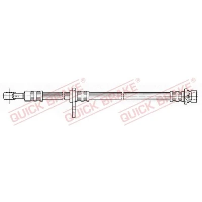 Imagen de QUICK BRAKE 50.803 Latiguillos de Freno 560 HONDA: CR V 2
