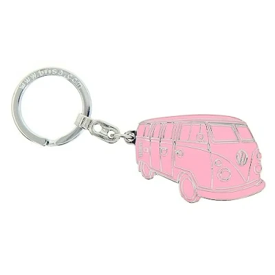 Imagen de BRISA VW Collection Llavero de Metal T1 Camper Bus con Forma Silueta (Silueta/Rosa)