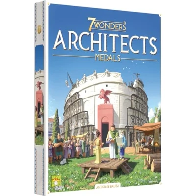 Imagen de Asmodee Repos Production 7 Wonders Architects Ampliación: Medals Juegos de Mesa Estrategia para Adultos y niños a Partir 8 años 2 Jugadores Versión Francesa