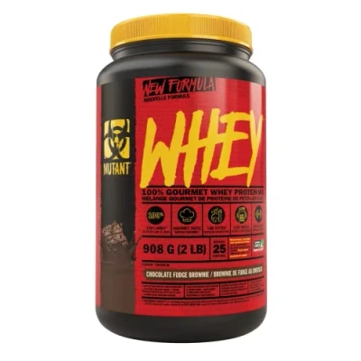 Imagen de Mutant Whey, Chocolate Fudge Brownie 908g